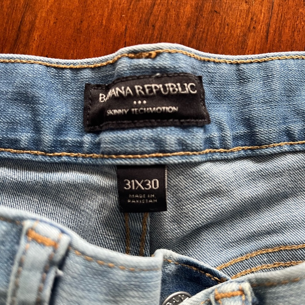 31x30 slim fit banana republic jeans